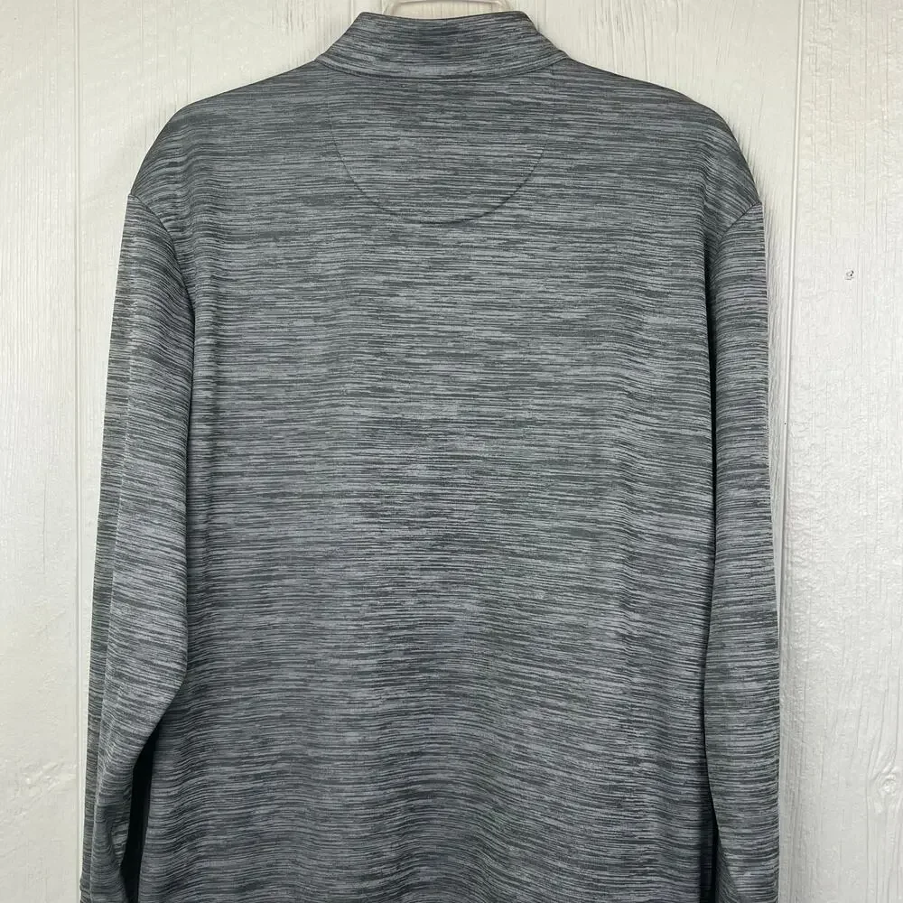 Callaway Fleece pullover men’s XXL long sleeve quarter zip, front zip pocket - Picture 6 of 6